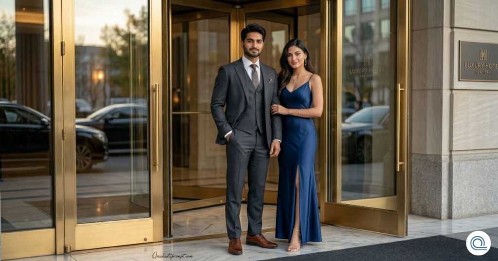 Luxury Fashion Gemini Prompt for Couple Photo