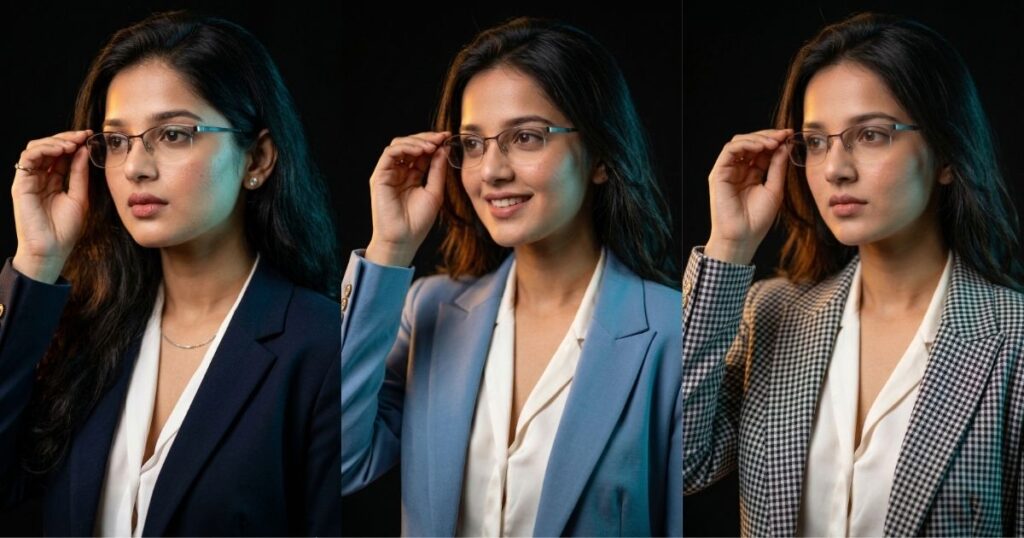 Cinematic Medium-shot Professional Portrait - Gemini Prompts for Girls