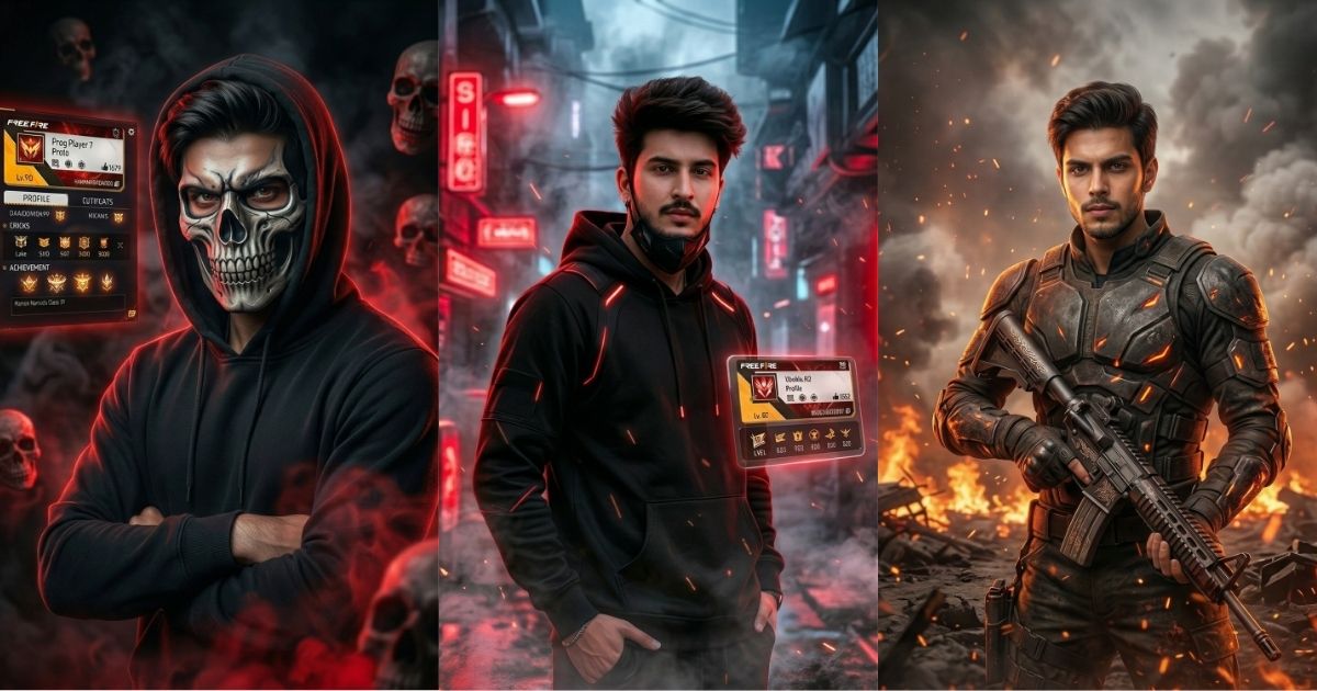 Free Fire Profile AI Photo Editing Prompts 2026,